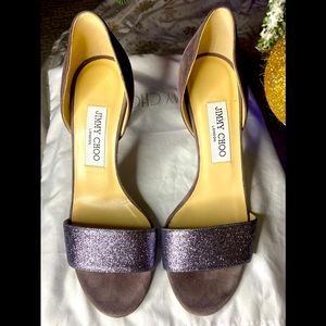 Jimmy Choo pumps. Perfect shoe for upcoming holidays.